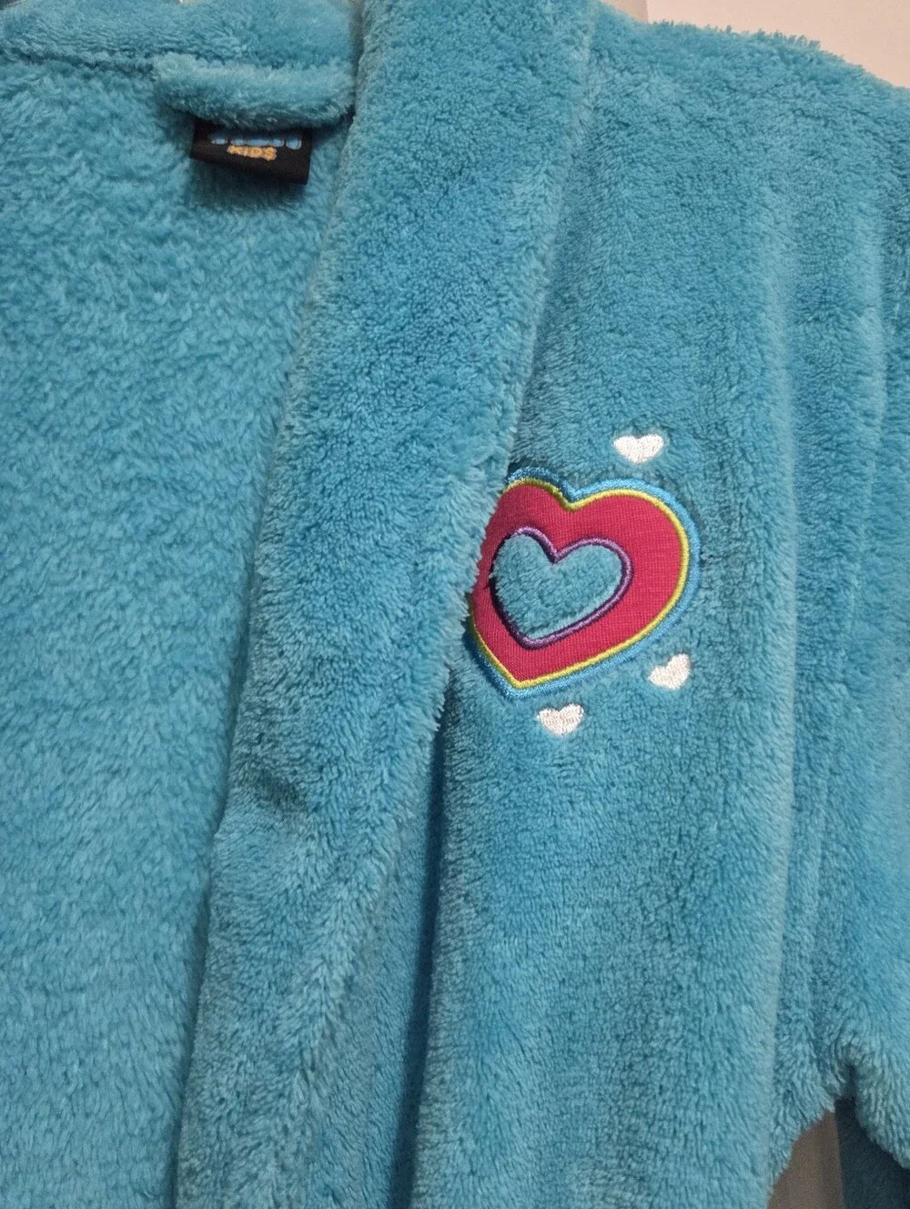 Jellifish XL 14/16 Kids Robe With Heart Embroidery Details